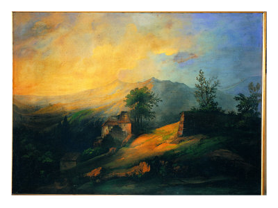 Mountain Landscape by Gian Lorenzo Bernini Pricing Limited Edition Print image