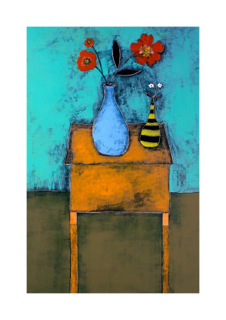 Tangerine Table by Charlotte Foust Pricing Limited Edition Print image