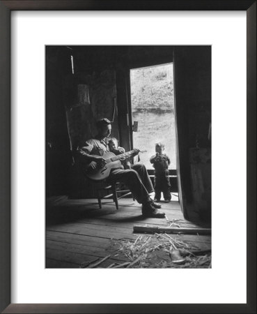 Father Singing To His Children by Eliot Elisofon Pricing Limited Edition Print image