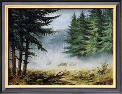 Morning In Mist by Reint Withaar Pricing Limited Edition Print image