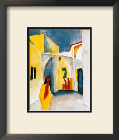 Bazar, 1914 by Auguste Macke Pricing Limited Edition Print image