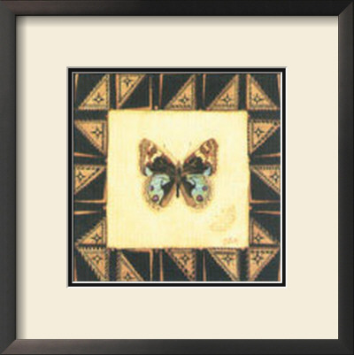 Blue Pansy Butterfly by Gretchen Shannon Pricing Limited Edition Print image