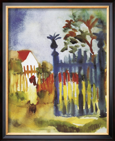 Gartentor, C.1916 by Auguste Macke Pricing Limited Edition Print image