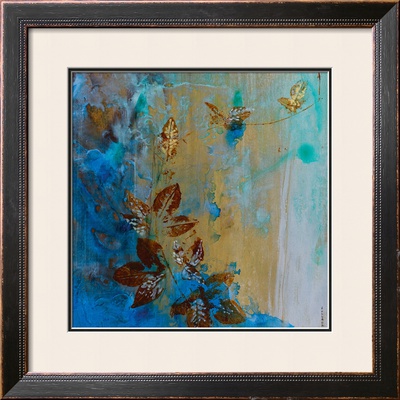 Jewelled Leaves Xvii by Jennifer Hollack Pricing Limited Edition Print image