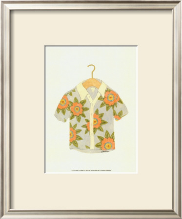 Surf's Up Shirt I by Jennifer Goldberger Pricing Limited Edition Print image