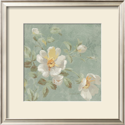 Roses On Blue Ii by Danhui Nai Pricing Limited Edition Print image