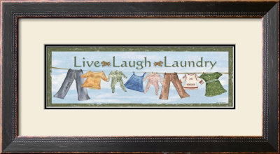 Live Laugh Laundry by Grace Pullen Pricing Limited Edition Print image