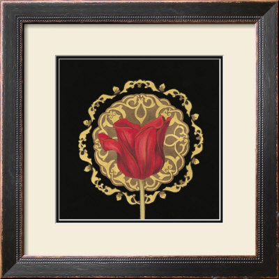 Tulip Medallion Ii by Erica J. Vess Pricing Limited Edition Print image