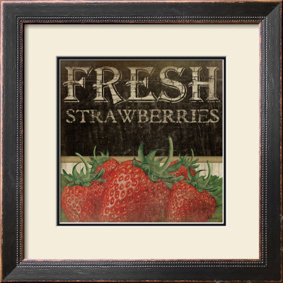Fresh Strawberries by Jennifer Pugh Pricing Limited Edition Print image