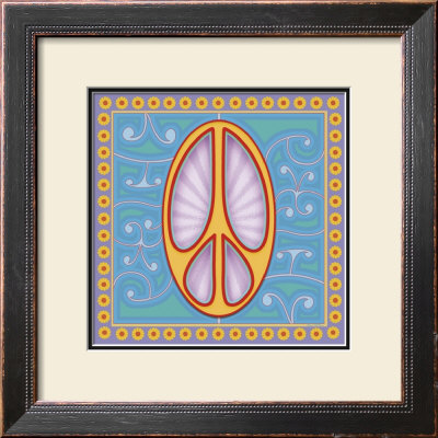 Peace Sign (Yellow) by Kem Mcnair Pricing Limited Edition Print image