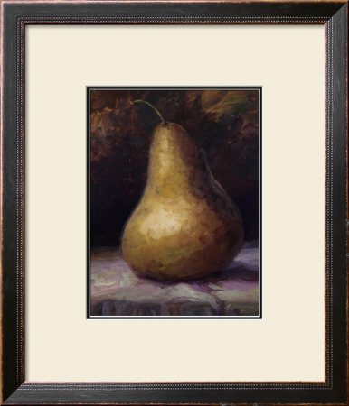 Pear In Shadows by Sandy Dunn Pricing Limited Edition Print image