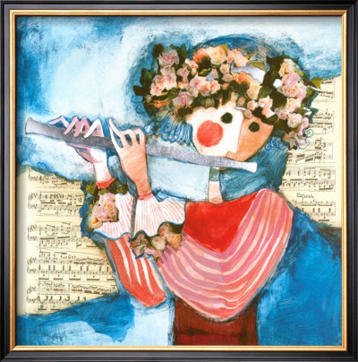 Flutist Ii by Rosina Wachtmeister Pricing Limited Edition Print image