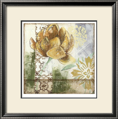 Globeflower Fresco I by Megan Meagher Pricing Limited Edition Print image
