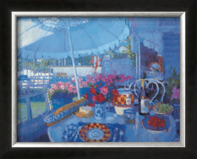 Lunch On The Terrace by Nicholas Verrall Pricing Limited Edition Print image