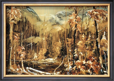 Fisrt Snow In The Laurentian Forest by Jacques Poirier Pricing Limited Edition Print image