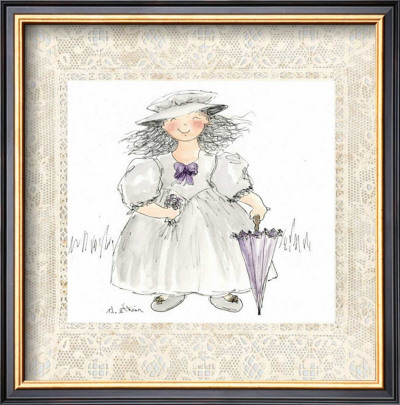Antoinette (With Border) by Diane Ethier Pricing Limited Edition Print image