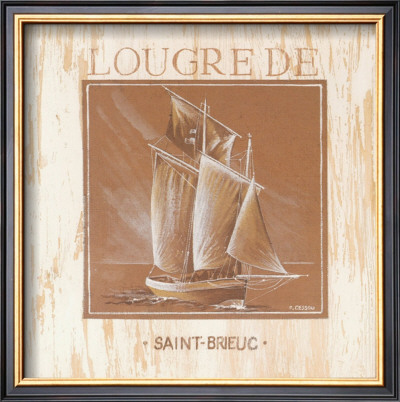 Lougre De Saint Brieuc by Pascal Cessou Pricing Limited Edition Print image