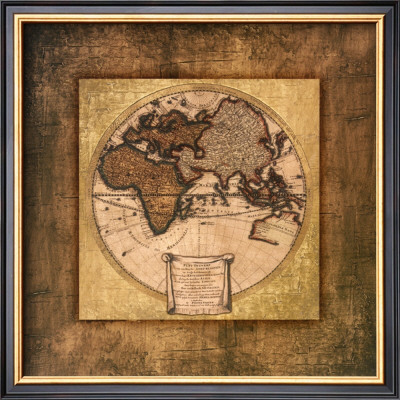 Global Map I by Krissi Pricing Limited Edition Print image