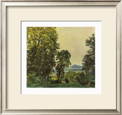 On The Moenchsberg Near Salzburg by Rudolph Von Alt Pricing Limited Edition Print image