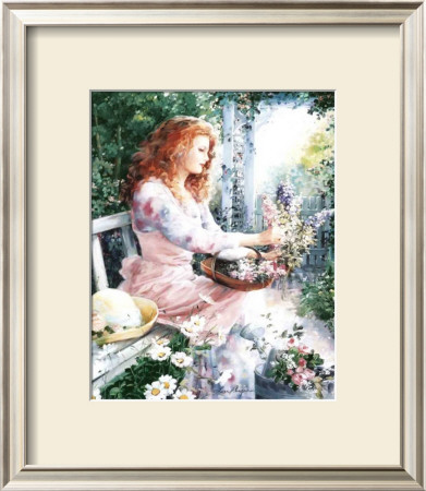 Romantic Garden by Lise Auger Pricing Limited Edition Print image