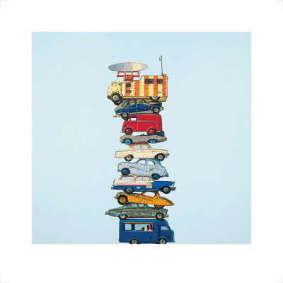Auto Stack With Radar by Jeremy Dickinson Pricing Limited Edition Print image