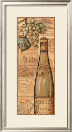Vineyards, White by Charlene Audrey Pricing Limited Edition Print image