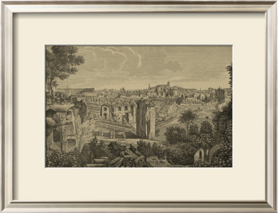 Piranesi View Of Rome Ii by Giovanni Battista Piranesi Pricing Limited Edition Print image