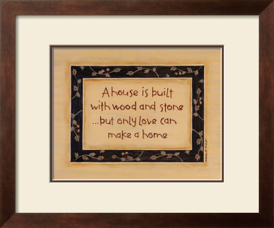 A House Is Built by Karen Tribett Pricing Limited Edition Print image