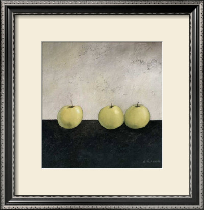 Green Apples by Anouska Vaskebova Pricing Limited Edition Print image