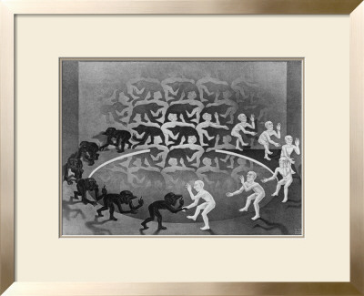 Encounter by M. C. Escher Pricing Limited Edition Print image