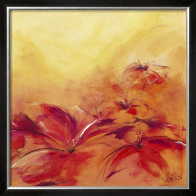 Red Flowers Iii by Rita Marks Pricing Limited Edition Print image