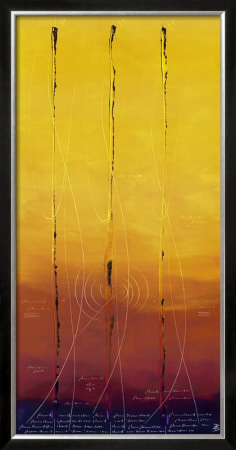Universal Vibration Iii by Carole Becam Pricing Limited Edition Print image