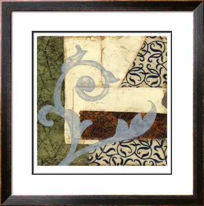 Quilted Scroll Ii by Jennifer Goldberger Pricing Limited Edition Print image