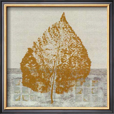 Golden Leaves Ii by S. Hadley Pricing Limited Edition Print image