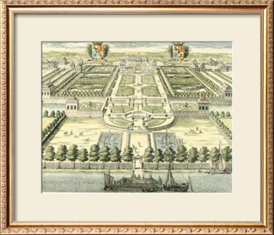 Formal Garden View Iv by Erich Dahlbergh Pricing Limited Edition Print image