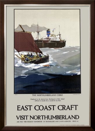 East Coast Craft, Northumberland by Frank Mason Pricing Limited Edition Print image