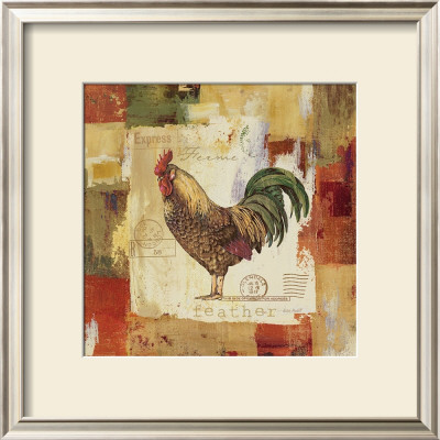 Colorful Roosters Ii by Lisa Audit Pricing Limited Edition Print image