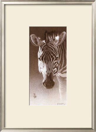 Grant, The Zebra by Robert L. Caldwell Pricing Limited Edition Print image