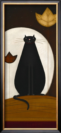 Cat And The Moon Ii by Jo Parry Pricing Limited Edition Print image