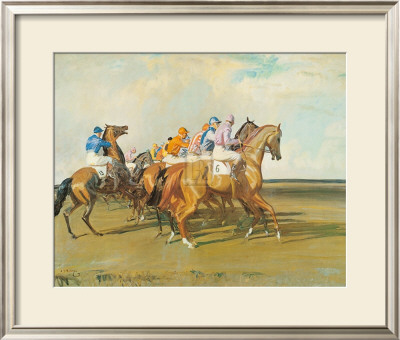 Under Starters Orders by Sir Alfred Munnings Pricing Limited Edition Print image