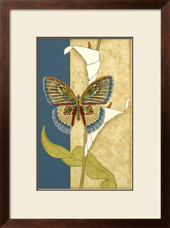 Nouveau Butterflies I by Jennifer Goldberger Pricing Limited Edition Print image