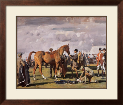The Red Prince Mare by Sir Alfred Munnings Pricing Limited Edition Print image