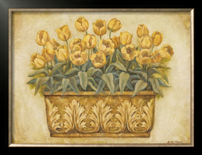 Yellow Tulips by Eva Misa Pricing Limited Edition Print image