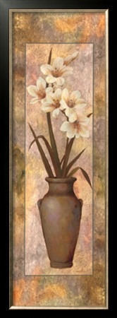 Potted Lily Panel by T. C. Chiu Pricing Limited Edition Print image