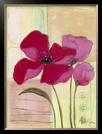 Pink Poppies I by Milena More Pricing Limited Edition Print image