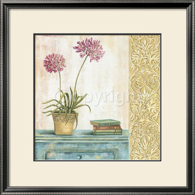 Agapanthus Scroll by Nicola Rabbett Pricing Limited Edition Print image