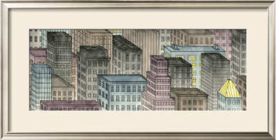 City By Night I by Charles Swinford Pricing Limited Edition Print image