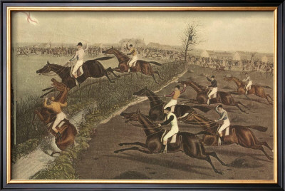 The Grand Steeple Chase Ii by Francis Calcraft Turner Pricing Limited Edition Print image