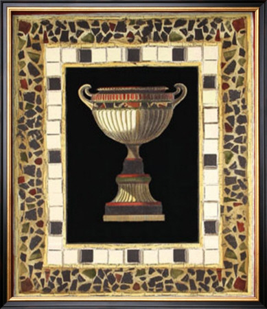 Urn With Mosaic Detail Iv by Deborah Bookman Pricing Limited Edition Print image
