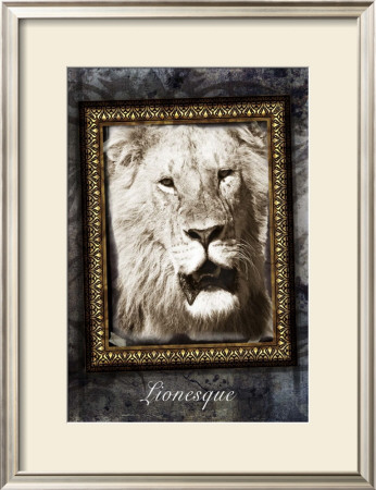 Lionesque by Susann & Frank Parker Pricing Limited Edition Print image